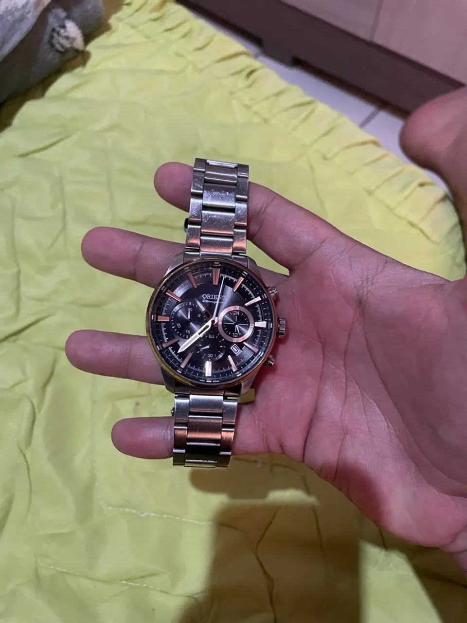 Relógio Orient Cronógrafo Masculino