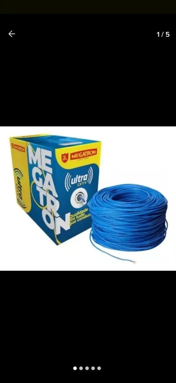 Cabo de Rede Megatron Ultra CFTV 305m - Foto 3
