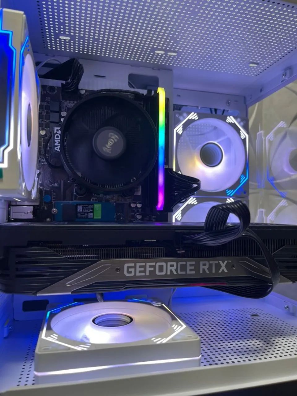 PC Gamer AMD Ryzen 5 5600GT + RTX 3070 8GB Triple Fan - Loja Física Thunder - Em até 21x/G - Foto 4
