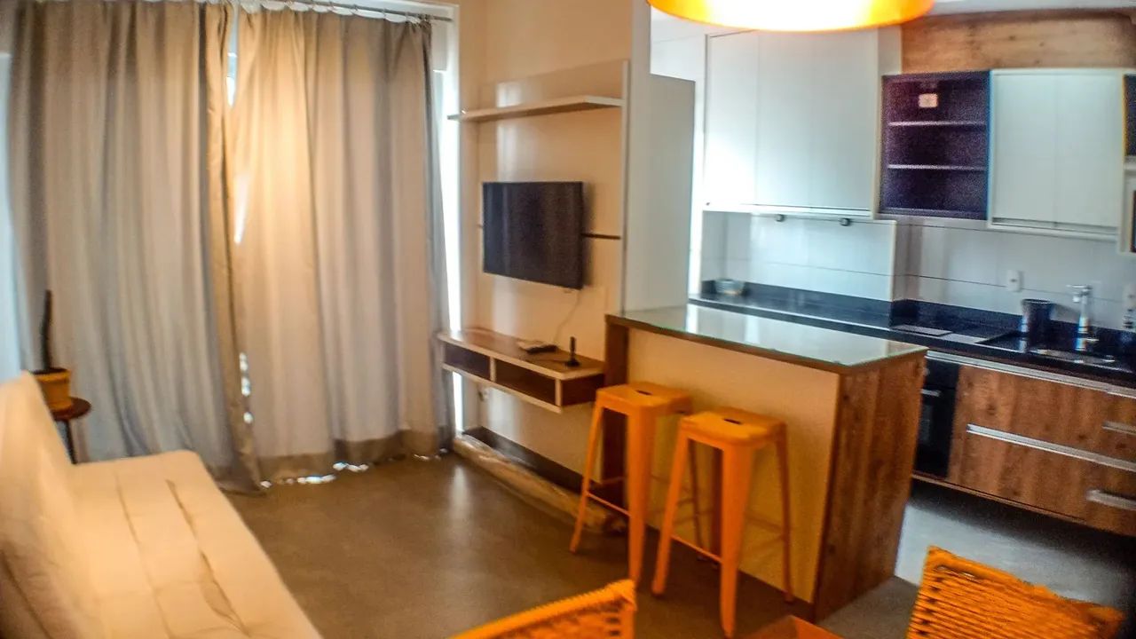 Excelente apartamento 1 dormitório no Boqueirão - Santos - SP