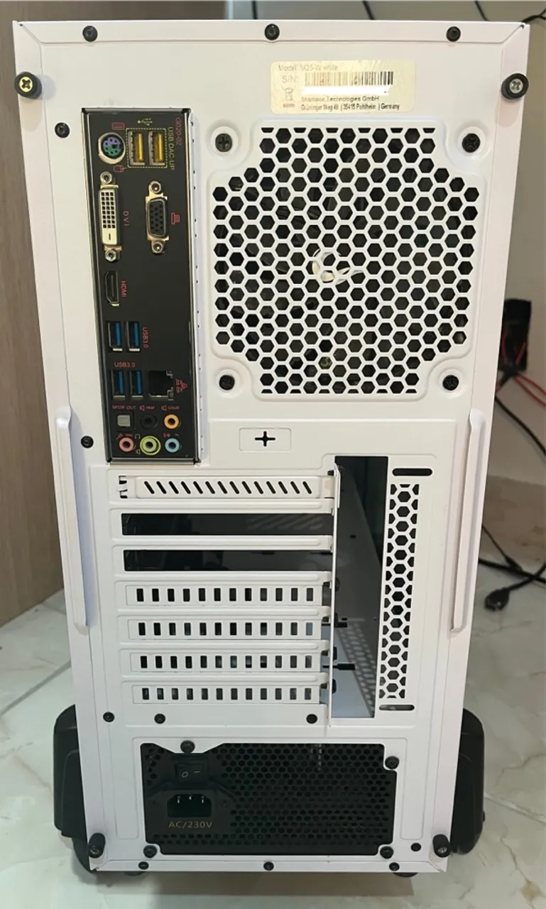 PC Gamer Gabinete Branco ATX