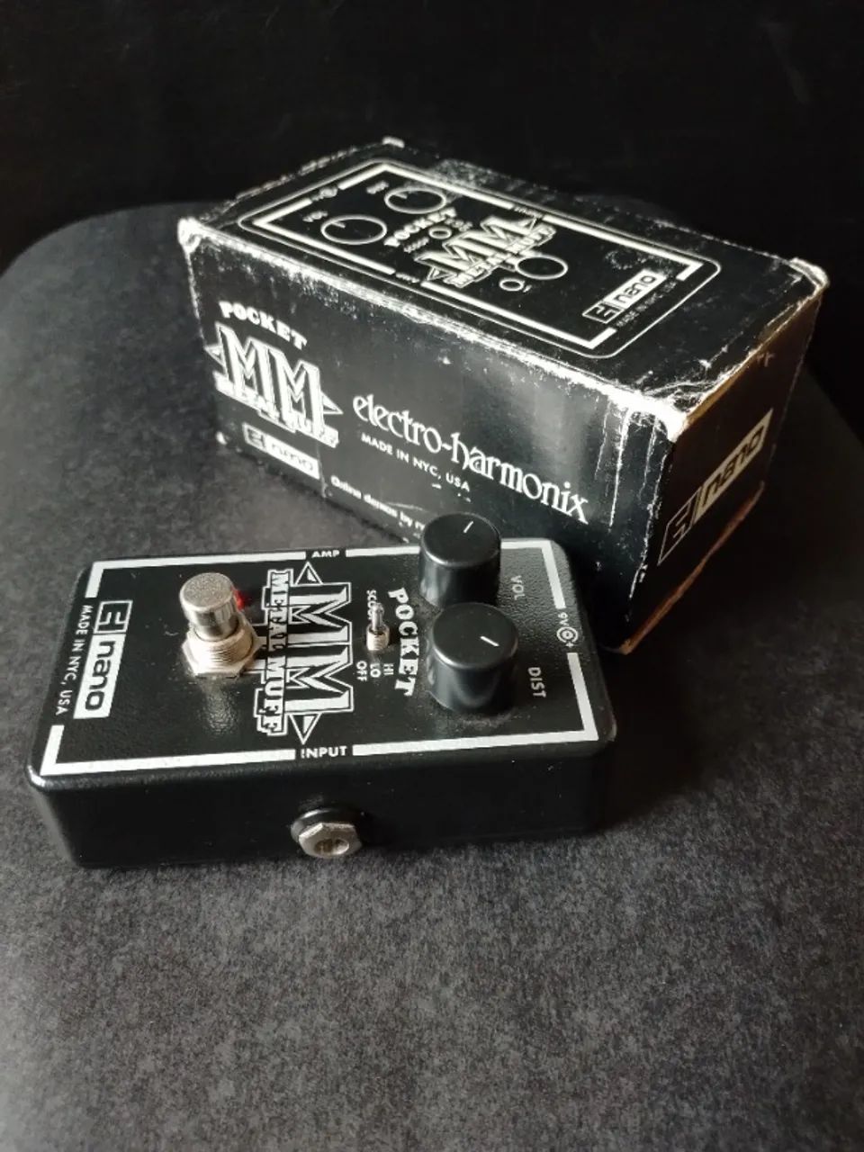 Pedal Electro Harmonix Pocket Metal Muff (Zerado!) - Instrumentos