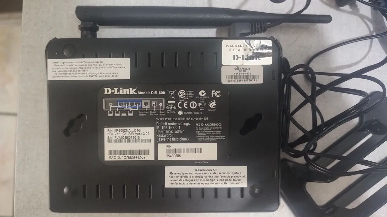 Roteador D-Link DIR 600 - Foto 3