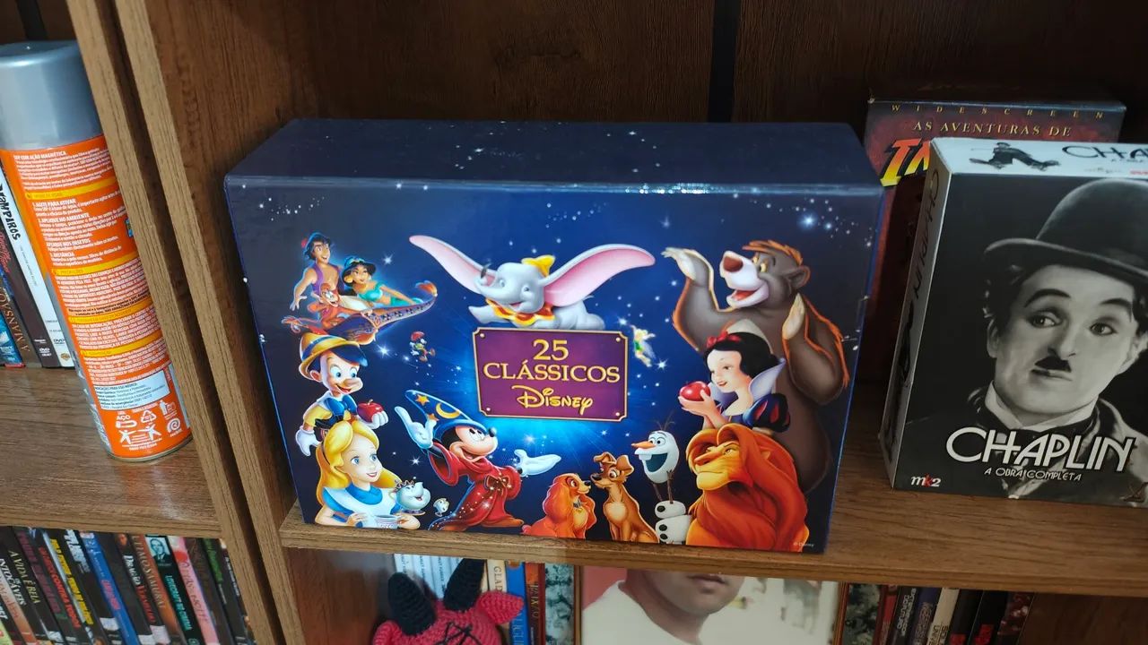 Coleção 25 clássicos Disney em dvd - Foto 2