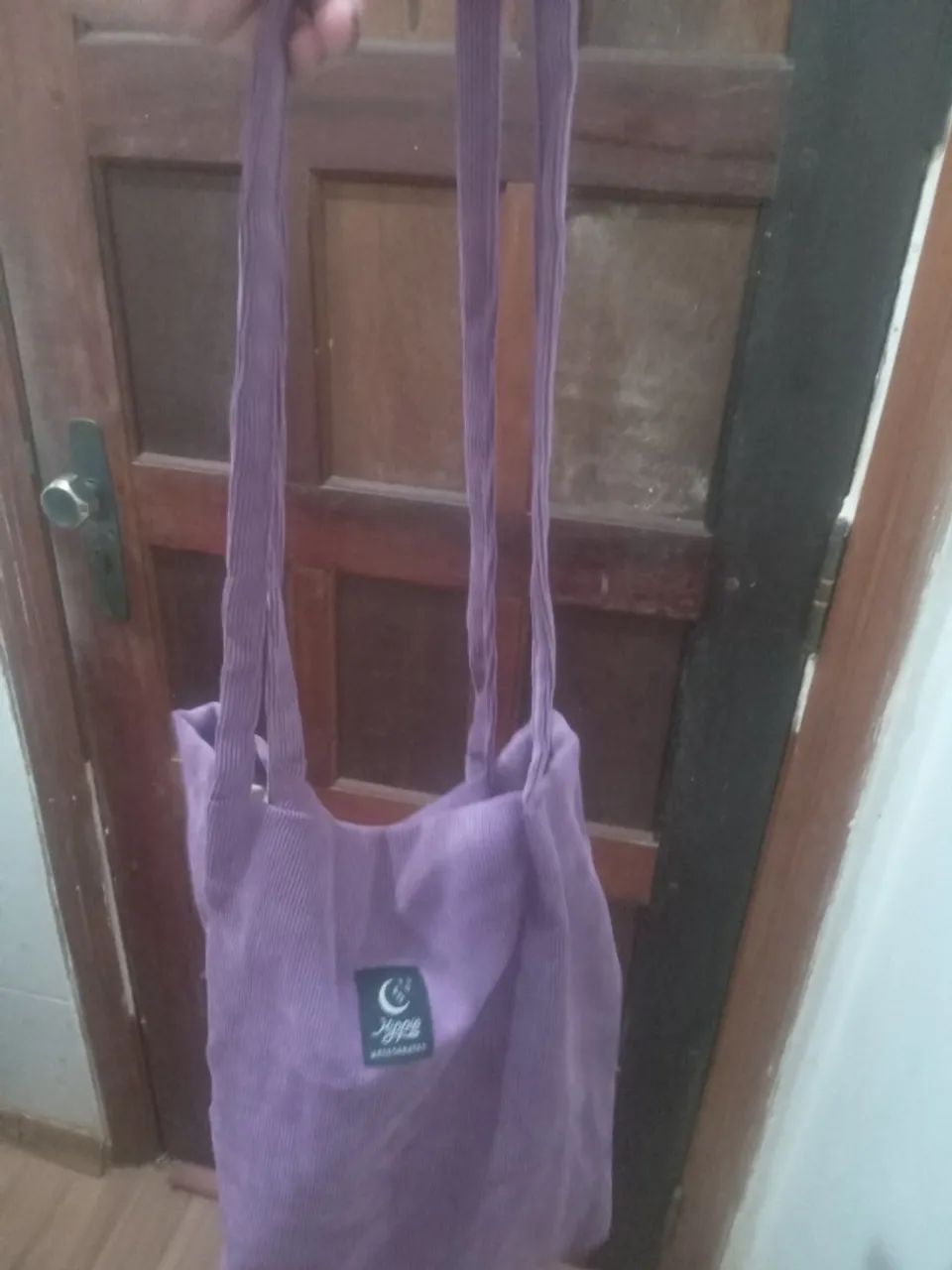 Bolsa veludo cotele - Foto 3