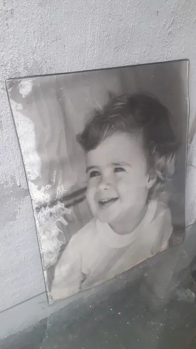 Antiguidade Quadro anos 70 Foto original de época - Foto 3