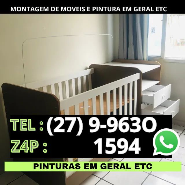 Montador de móveis Dividimos em até 12x no cartão de credito qualidade e eficiencia   - Foto 3