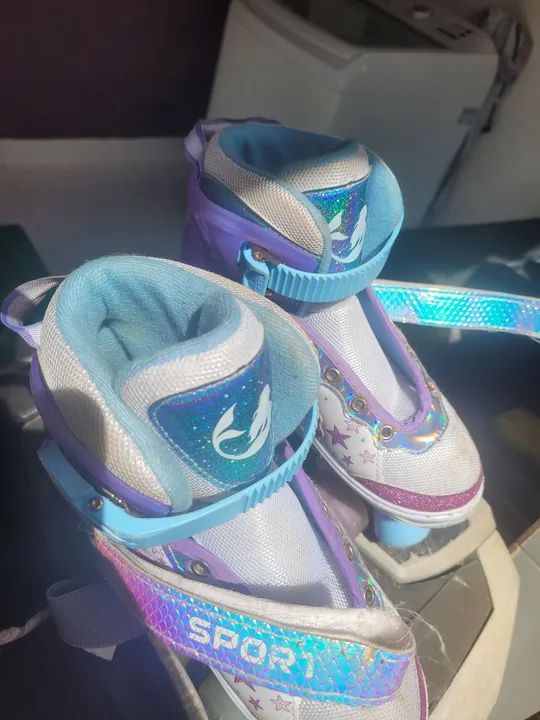 Patins sereia Infantil Tamanho 36 - Foto 4