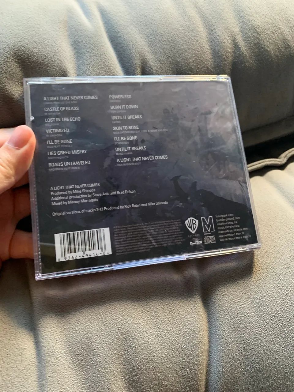 Cd Linkin Park Recharged - Foto 2