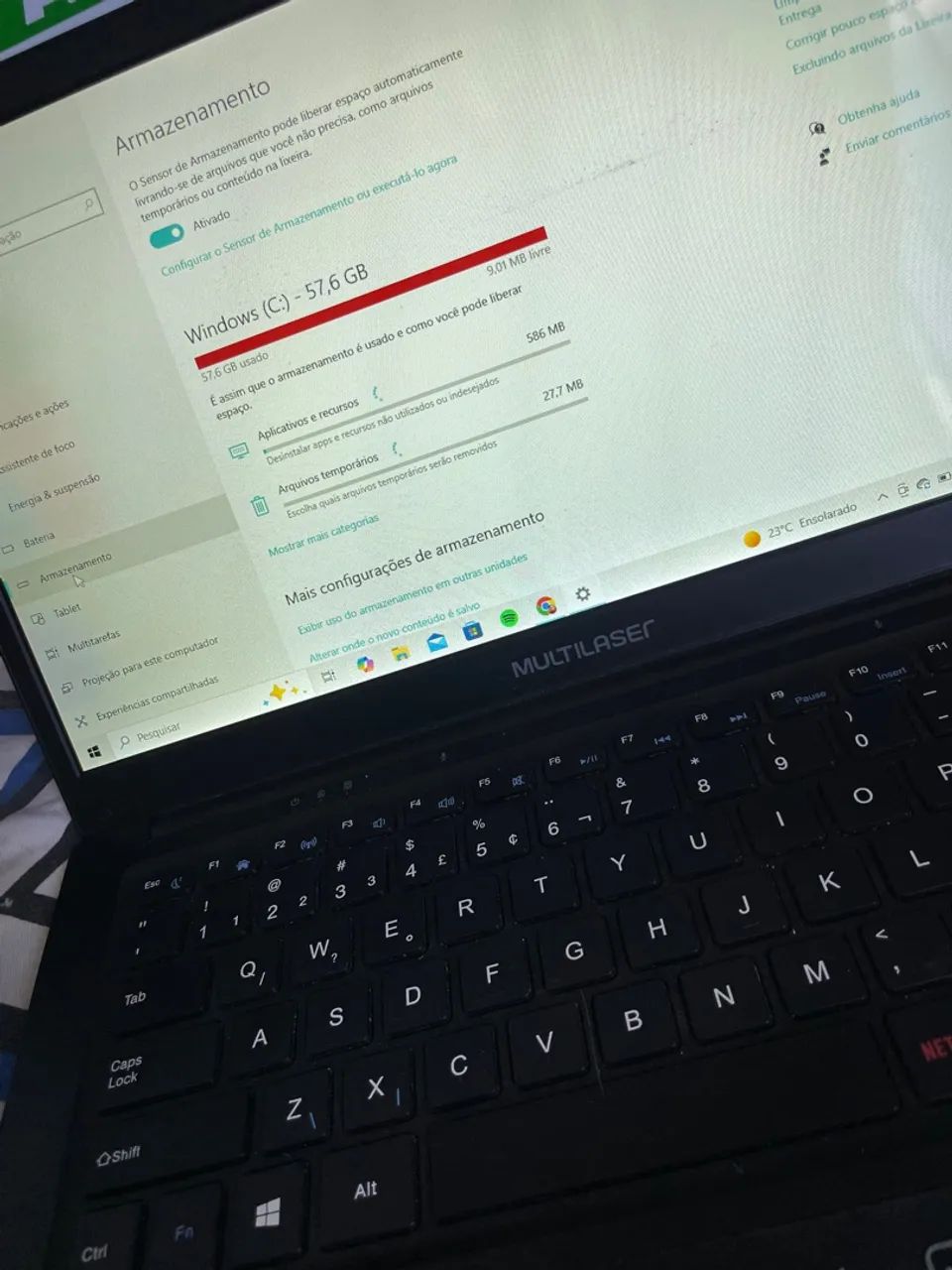 Notebook R$: 550 FUNCIONANDO TUDO - Foto 5