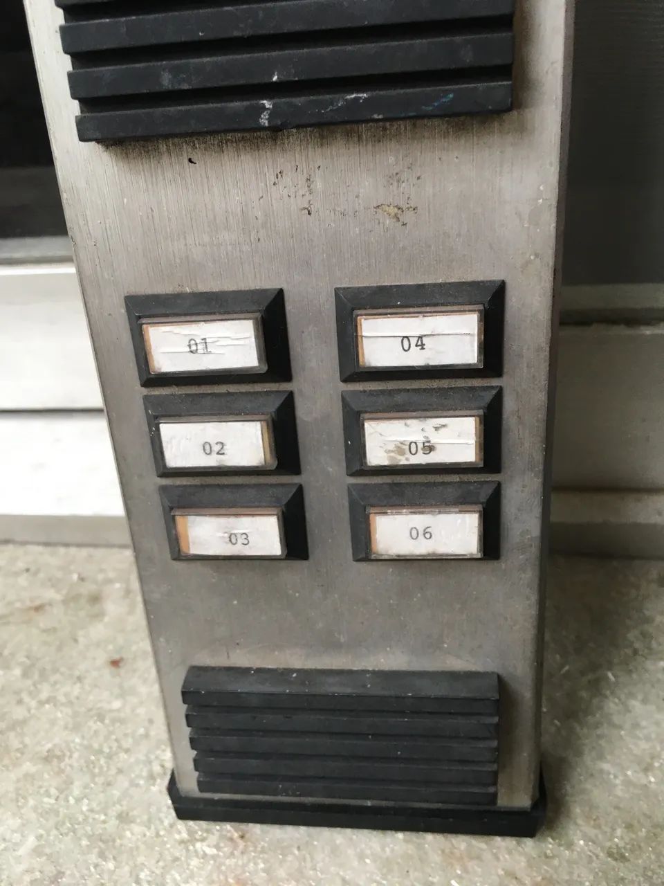 Interfone Amelco 6 pontos antigo  - Foto 2
