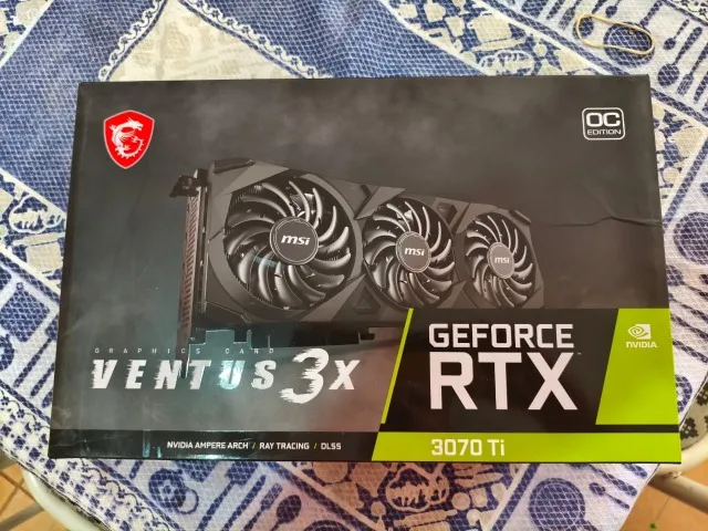 RTX 3070ti MSI Ventus 3x 8GB