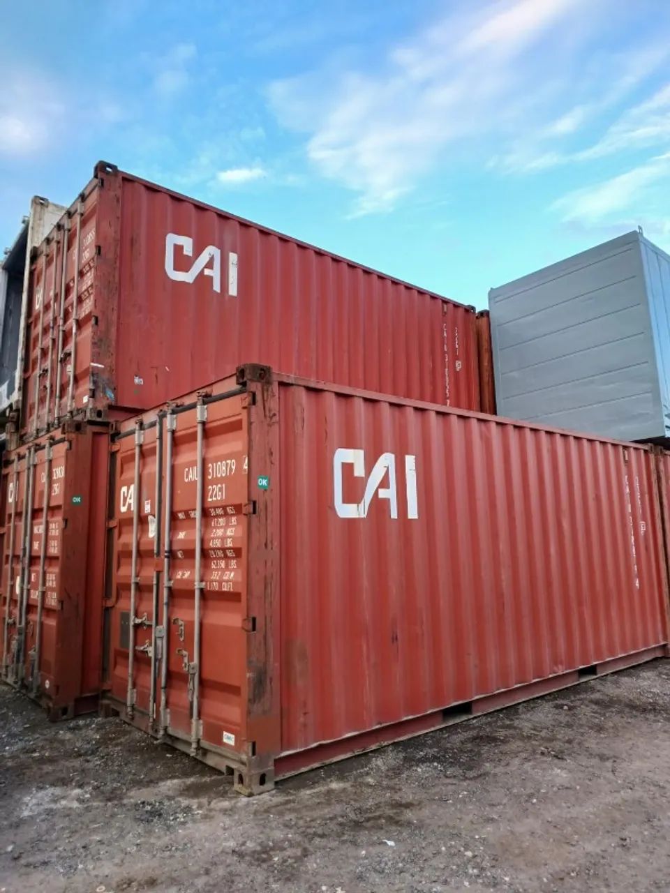 Container Dry 20'pés - Padrão EXCELÊNCIA 