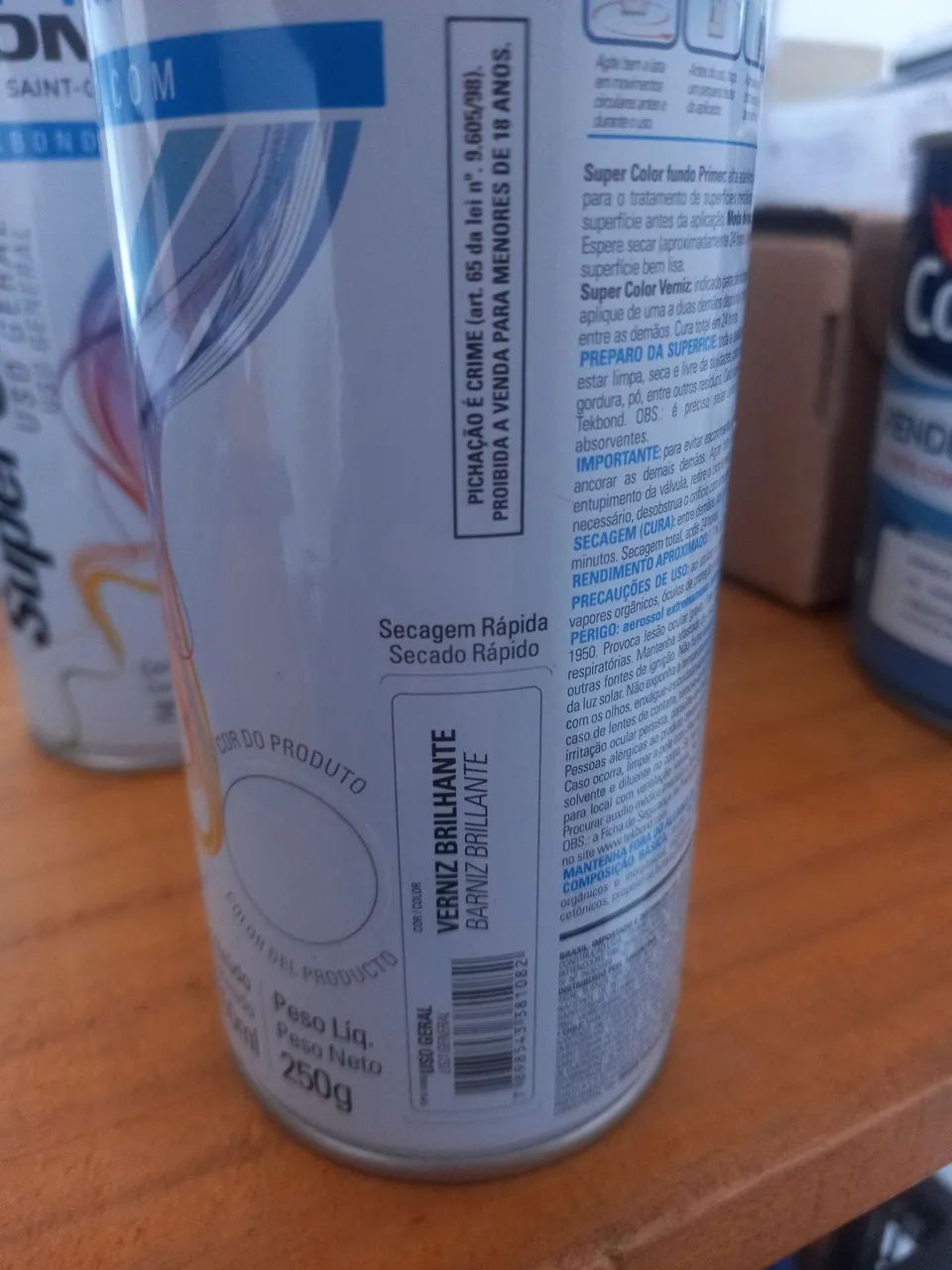 SPRAY VERNIZ BRILHANTE 10.00 CADA PROMOÇÃO  - Foto 2