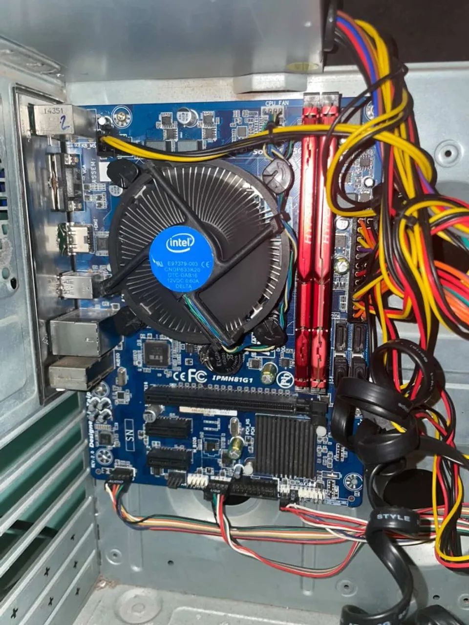 pc completo escritorio ou jogos leves serve pra trabalho!!! - Foto 3