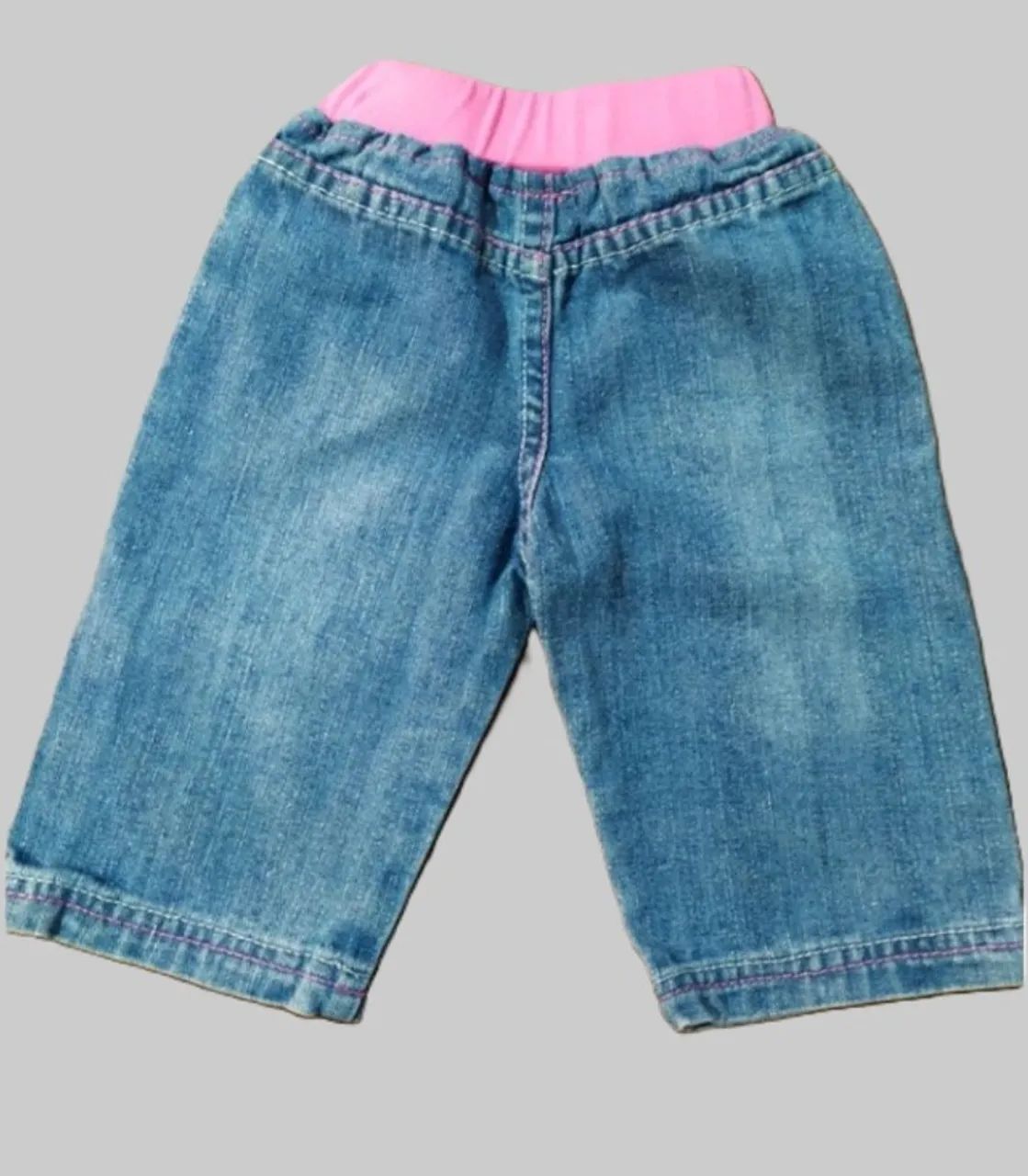 calça jeans 6 a 9 meses baby - Foto 2
