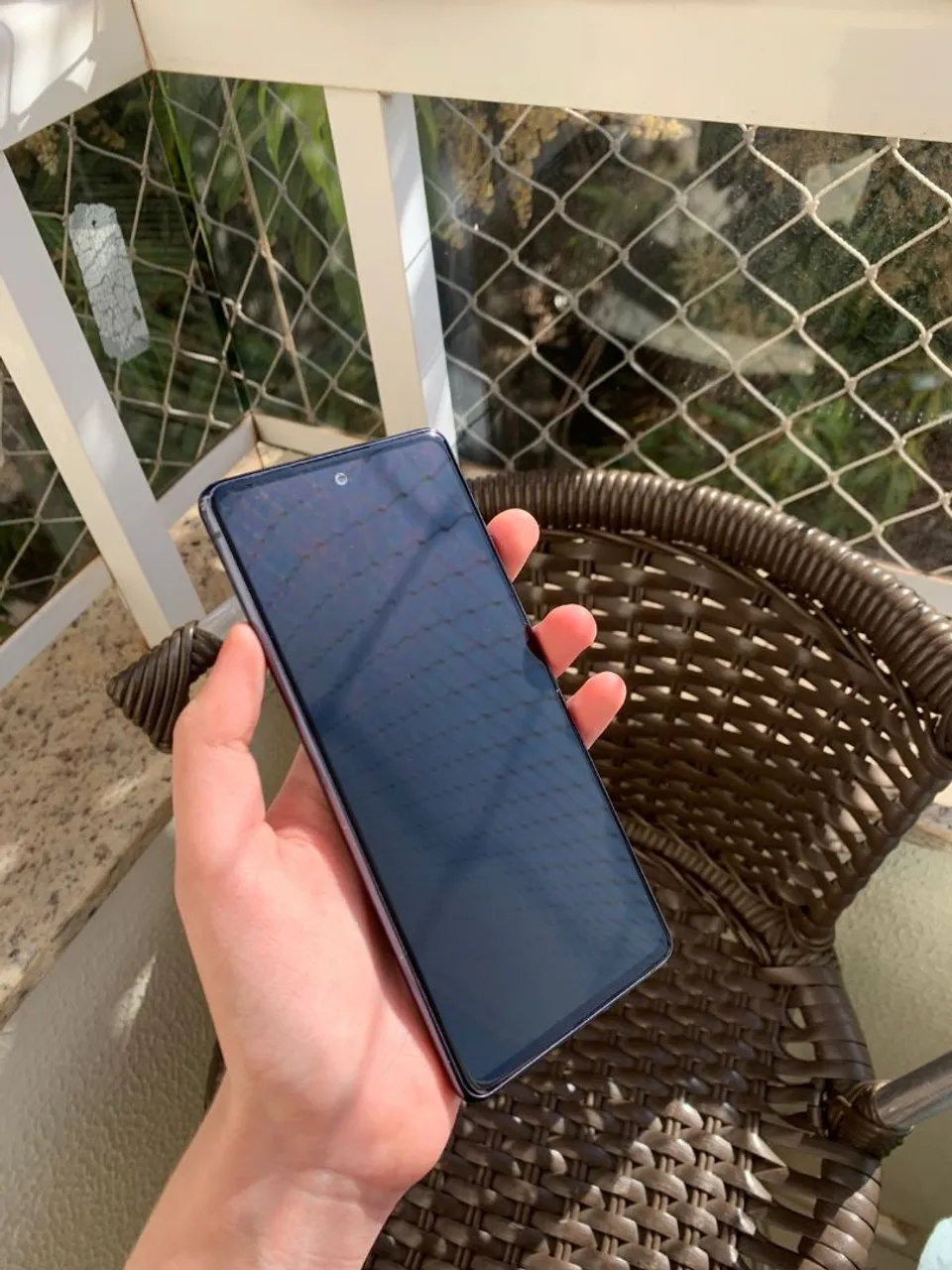 samsung galaxy s20 FE novo, sem detalhes