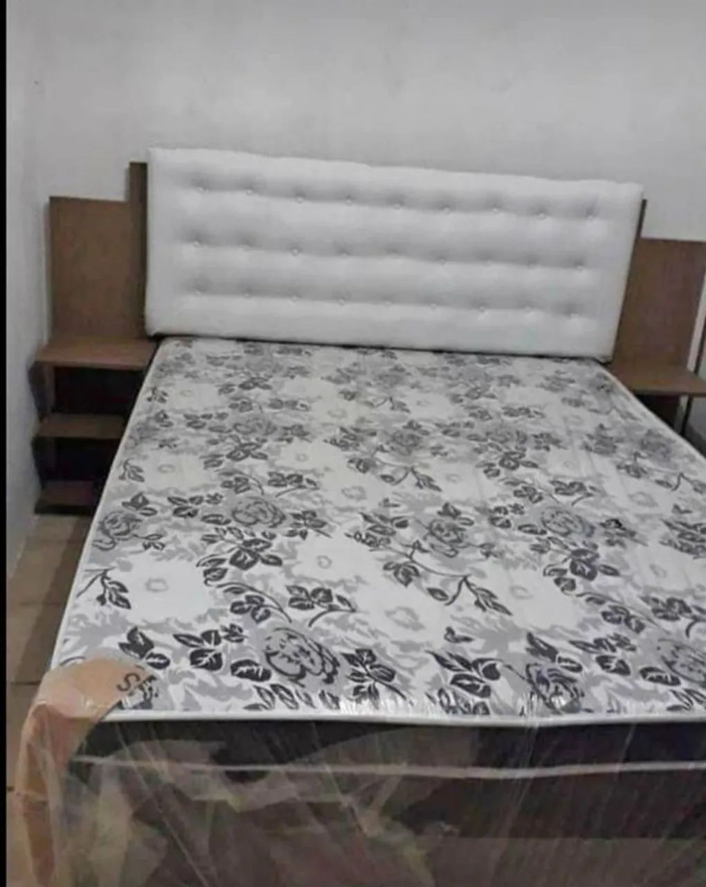 Conjunto especial, Cama box + cabeceira nova de fabrica - Foto 2