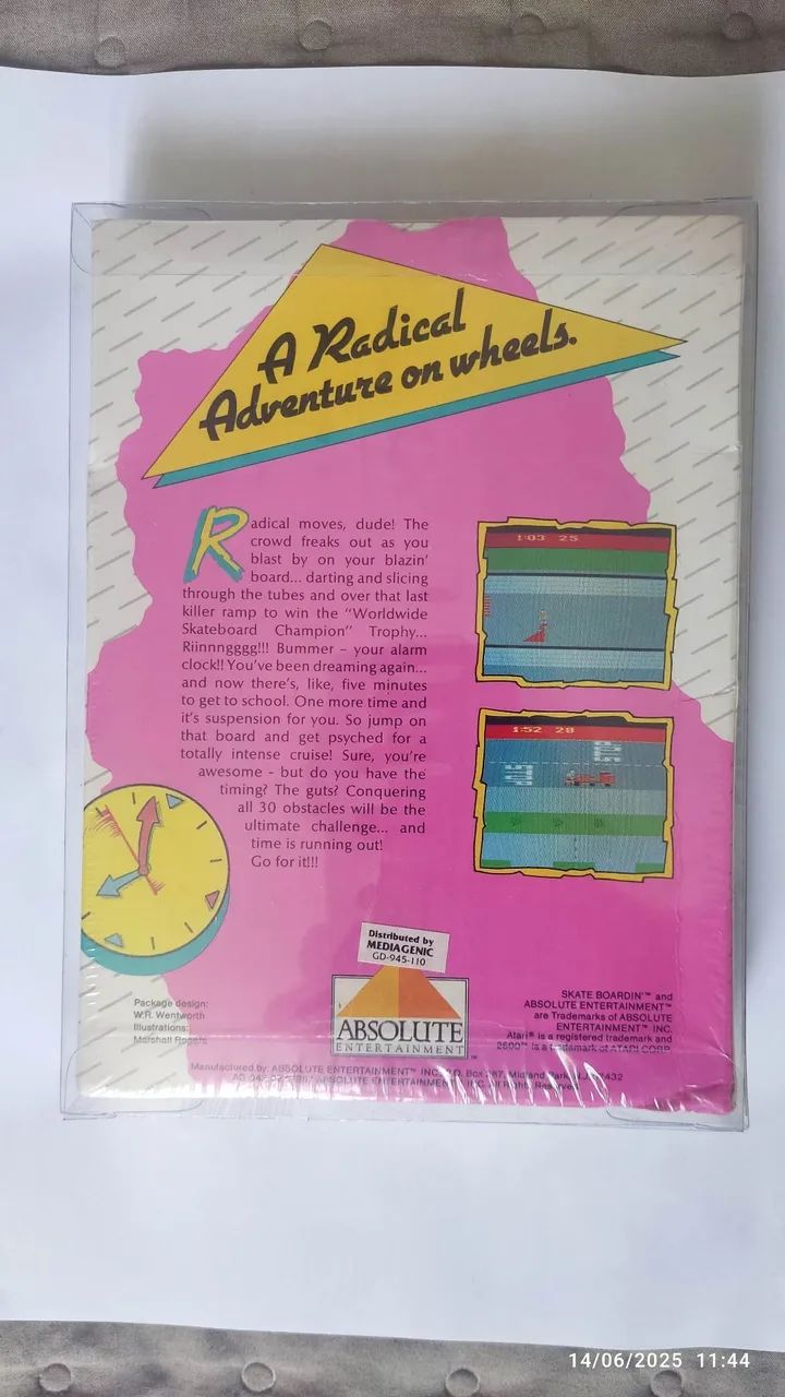 Skate Boardin' - Atari 2600 NIB - Foto 2