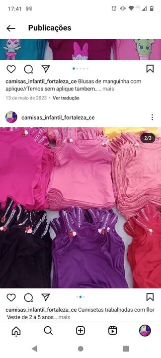 Blusas infantil  5 reais atacado - Foto 2