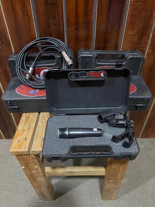 Microfone Arcano Renius-7 mini / 5 unidades com cabo - Foto 2