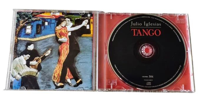 CD Júlio Iglesias - Tango 1996 Columbia  - Foto 3