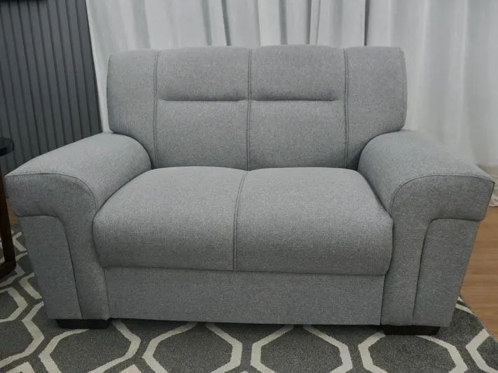 Conjunto de Sofá 2 e 3 Lugares Linho Cinza65115876228737122