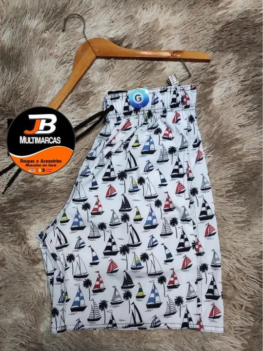 Shorts em Elastano - Diversas Cores - - Foto 2