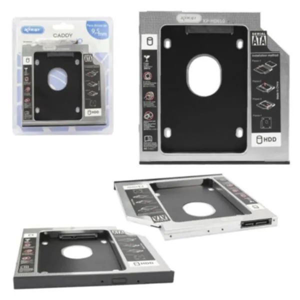 Gabinete Caddy para HD 12.7mm Knup