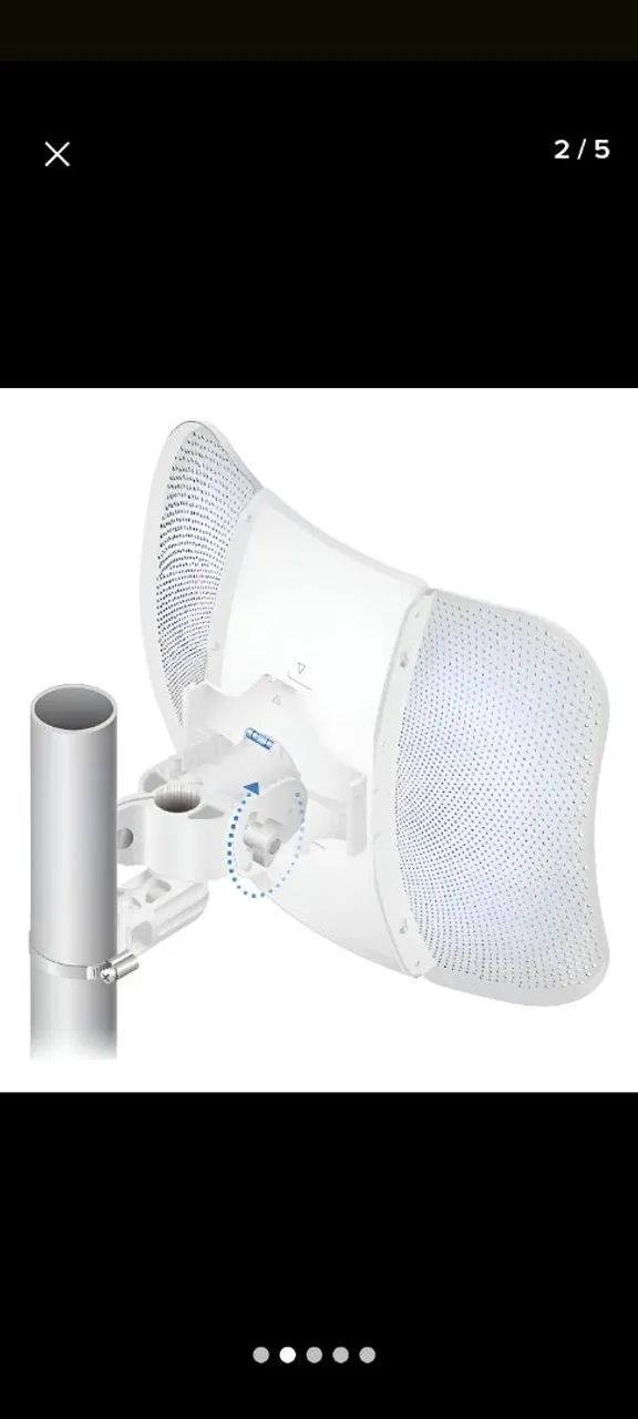 ANTENA UBIQUITI 450MBPS LBE-5AC-GEN2-BR - Foto 4