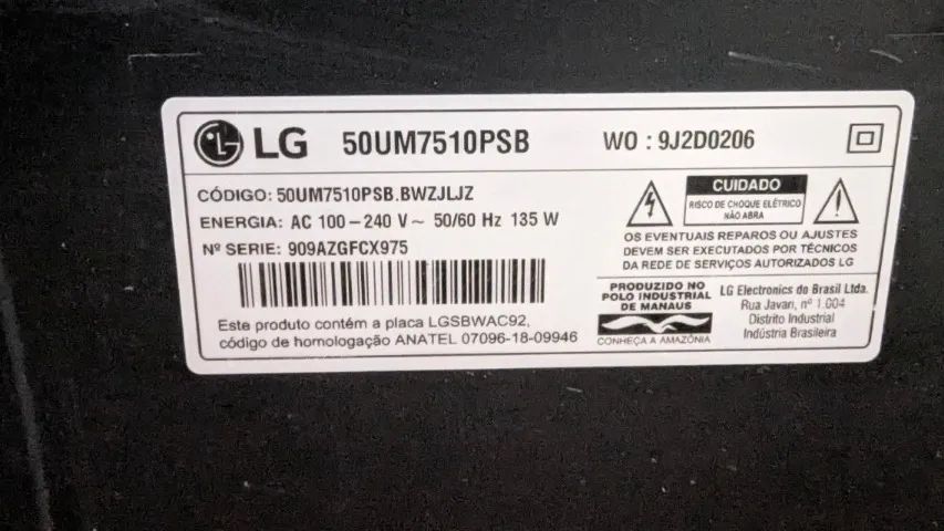 Smart TV LG LED 50" UHD 4K HDR,Inteligência Artificial - ThinQ AI - Foto 2