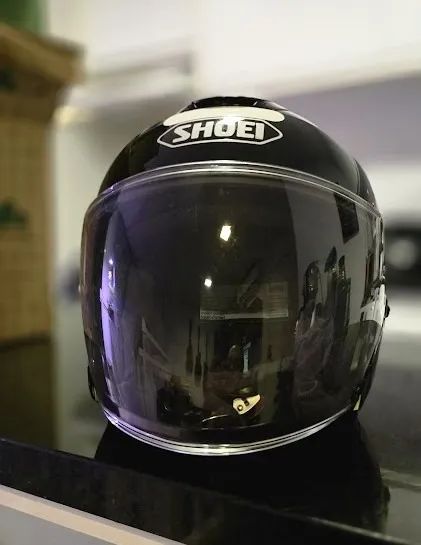 Capacete Shoei J-cruise aberto - TAM 60 - Foto 2