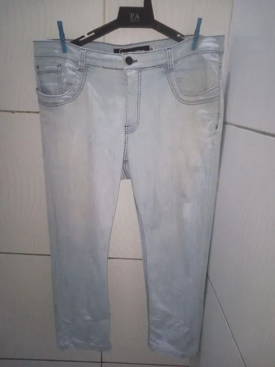 Calça Jeans Azul Claro Geração Urbana Masculino N;48