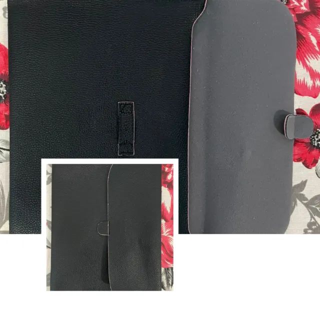 Capa Protetora de Couro Sintético para Tablet Preta (SEMINOVO) - Foto 3