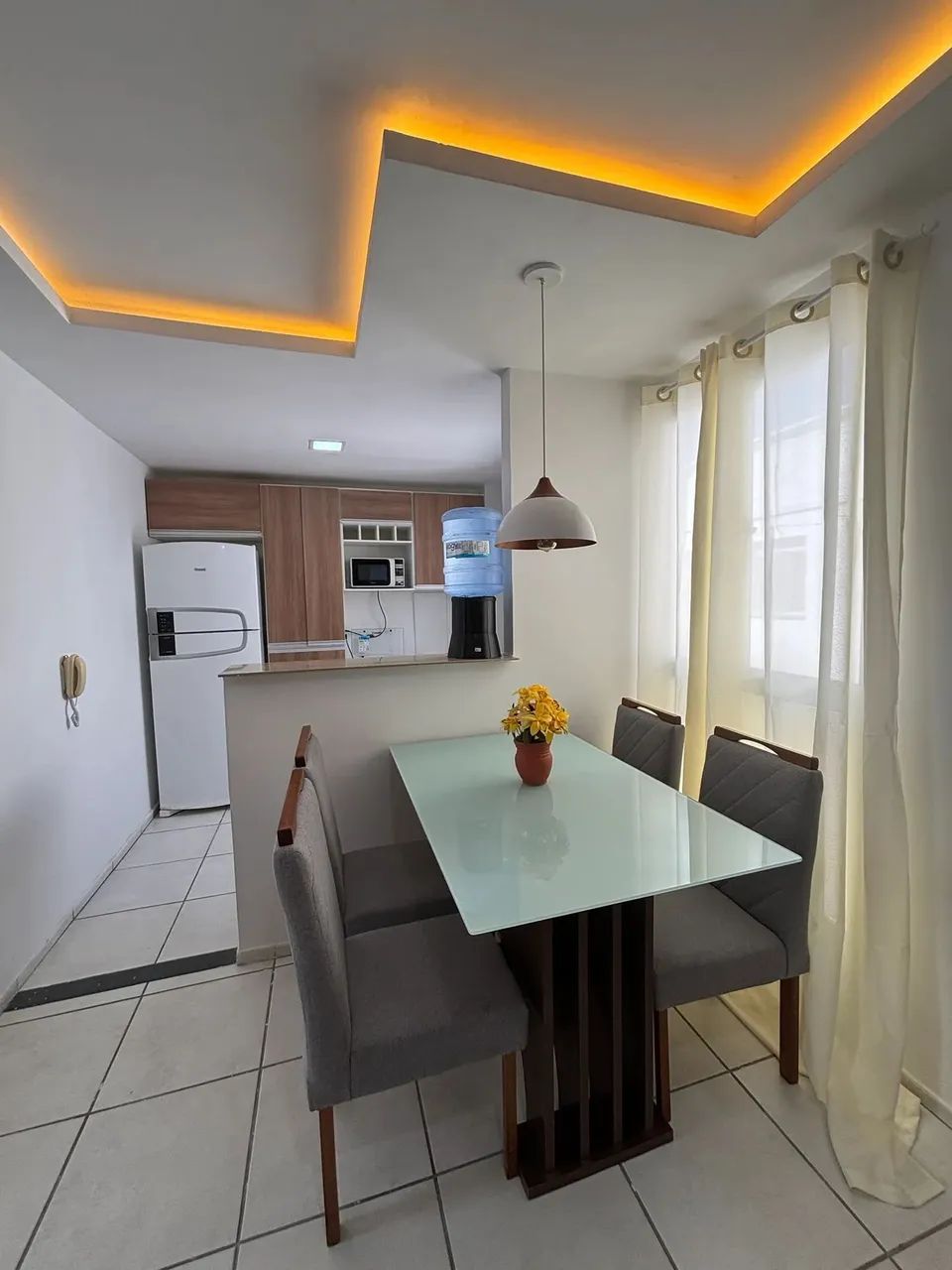 cond. parque flora - 2/4 - mobiliado e decorado- próximo a rios e sao roque