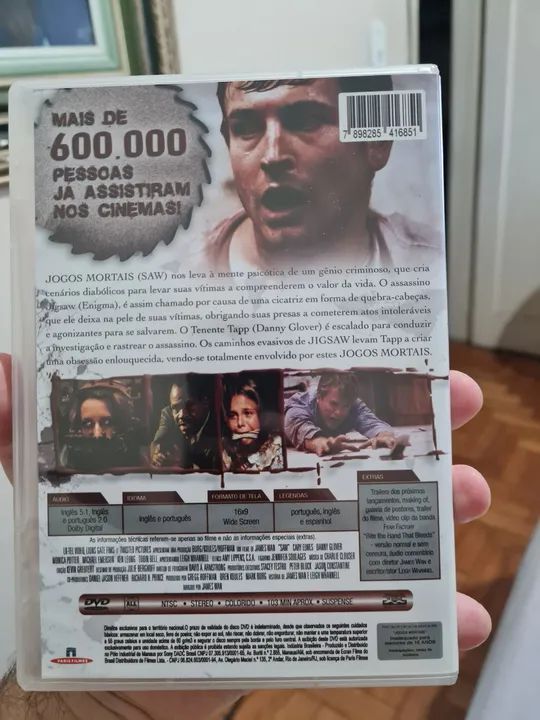 Jogos Mortais - DVD - Foto 2