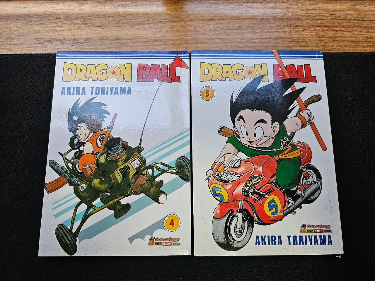 Dragon Ball Mangás Vol. 4 e 5