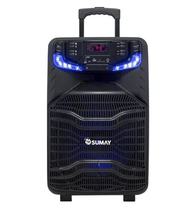 Caixa de Som Amplificada Sumay Pegasus CAP36 700W com Microfone e Controle - Foto 3