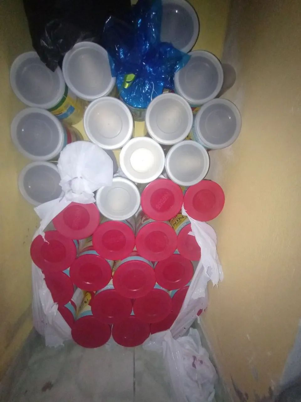 Latas de leite vazia de 1,200 kl