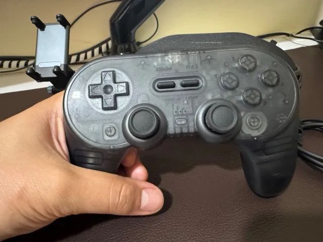 Controle 8BitDo SN30 Pro 2 (pouquíssimo usado) - Foto 2