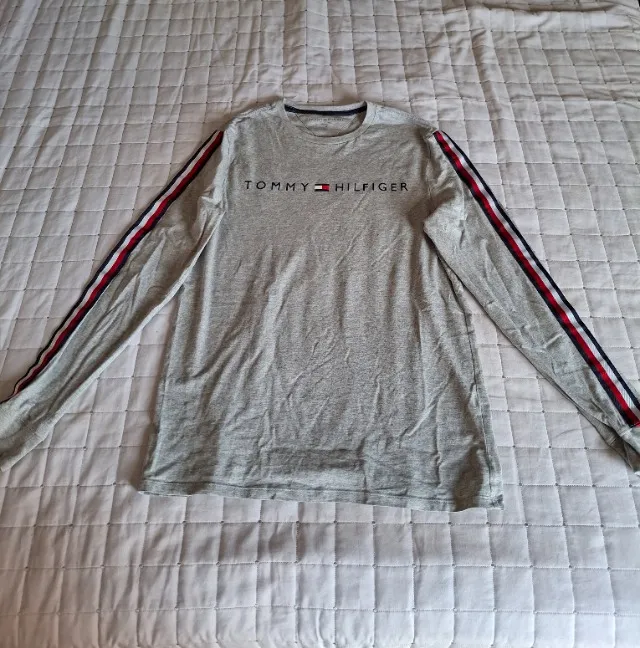 Camiseta manga longa Tommy hilfiger original