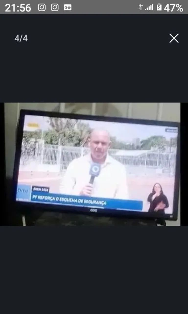 TV AOC 24 polegadas em ótimo estado 