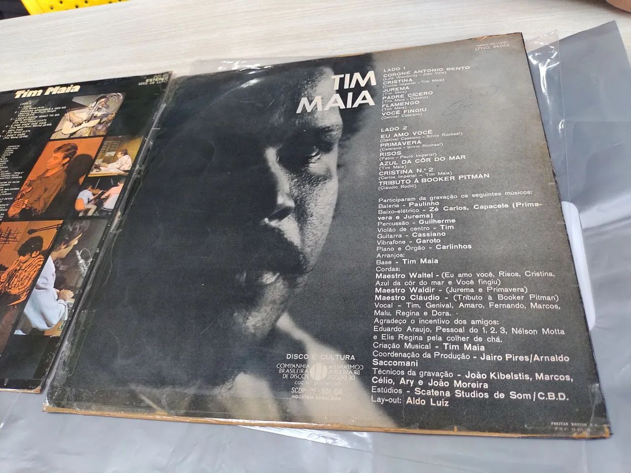 2 Lps Tim Maia, anos 1970 e 1971. - Foto 3