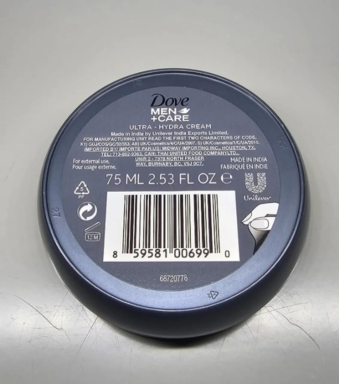 Creme Para o Rosto e Corpo - Dove Men+Care - Foto 2