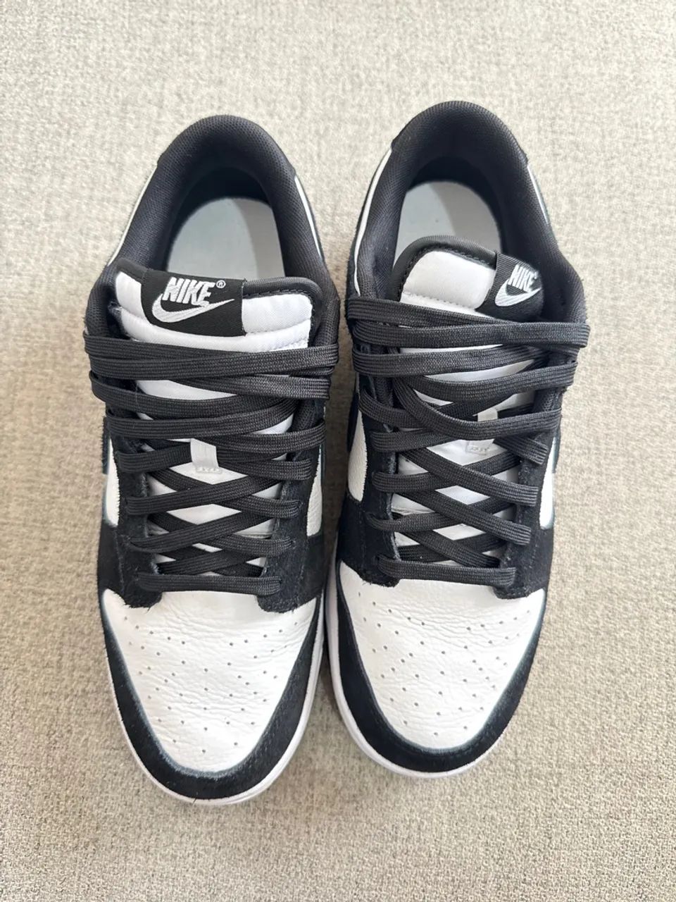 Nike Dunk Low Suede Panda Tamanho 10 / 42  - Foto 4
