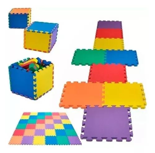 Tatames EVA Coloridos 50cm X 50cm - Foto 2