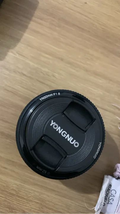 Lente Yongnuo 50mm f/1.8 para Câmeras DSLR - Foto 2