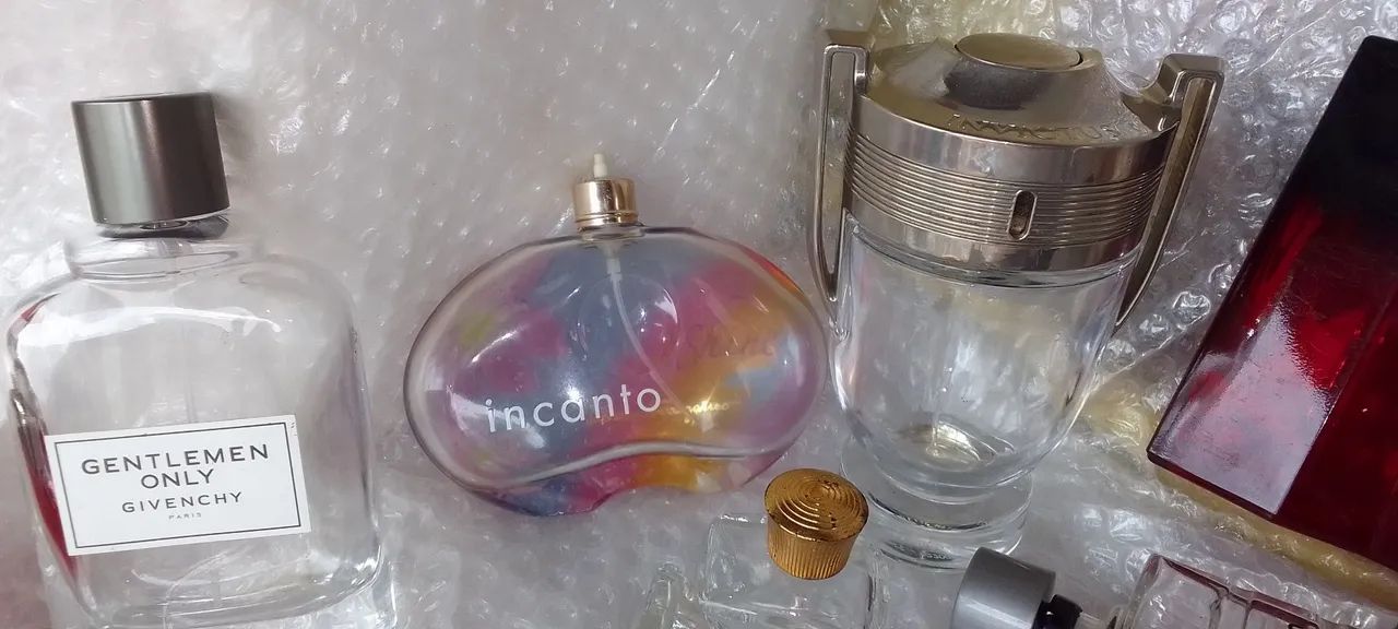 Perfumes importados e nacionais - Coleção vidros vazios - Foto 4