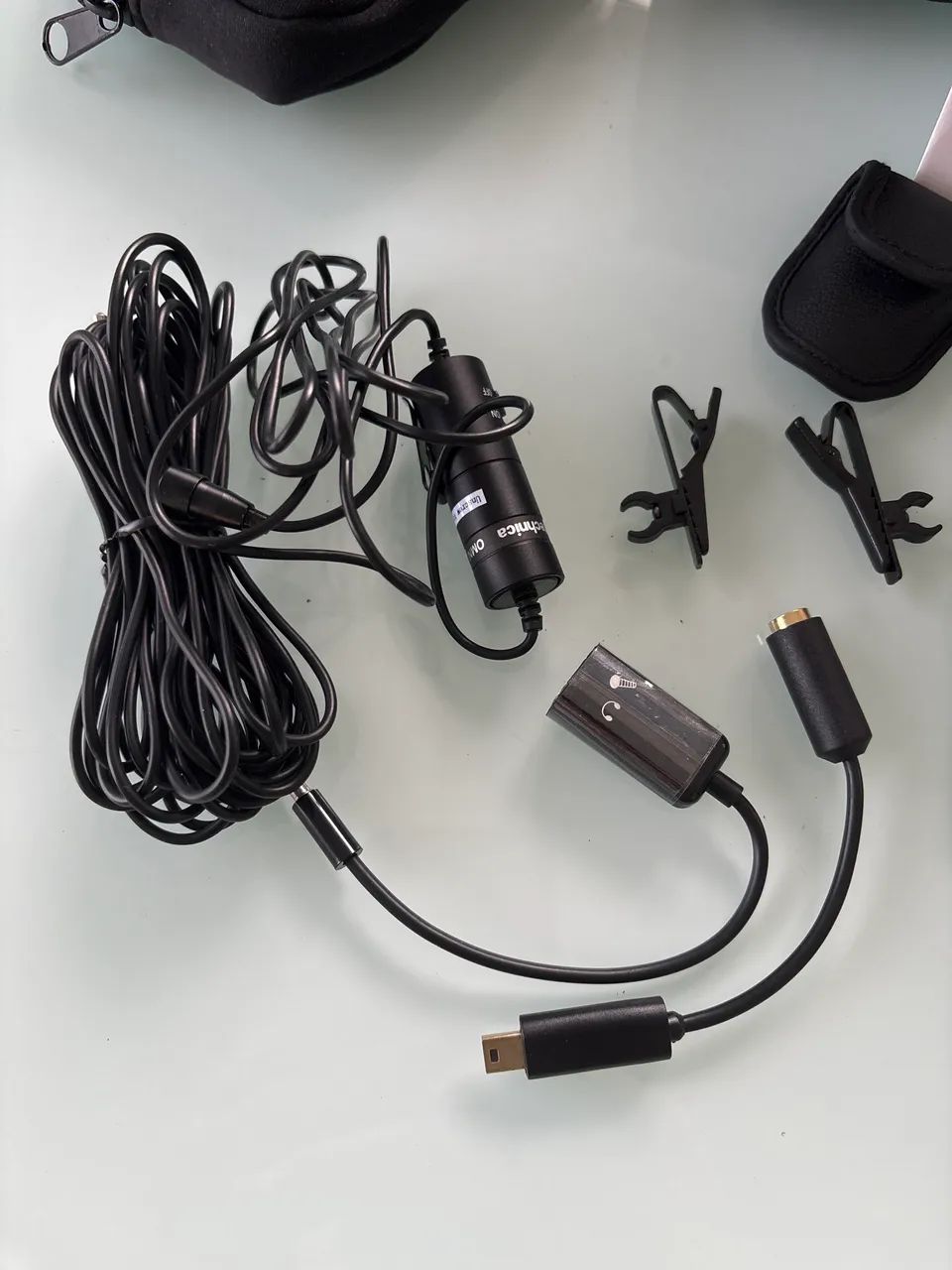 Dois microfones de lapela com fio - Foto 2