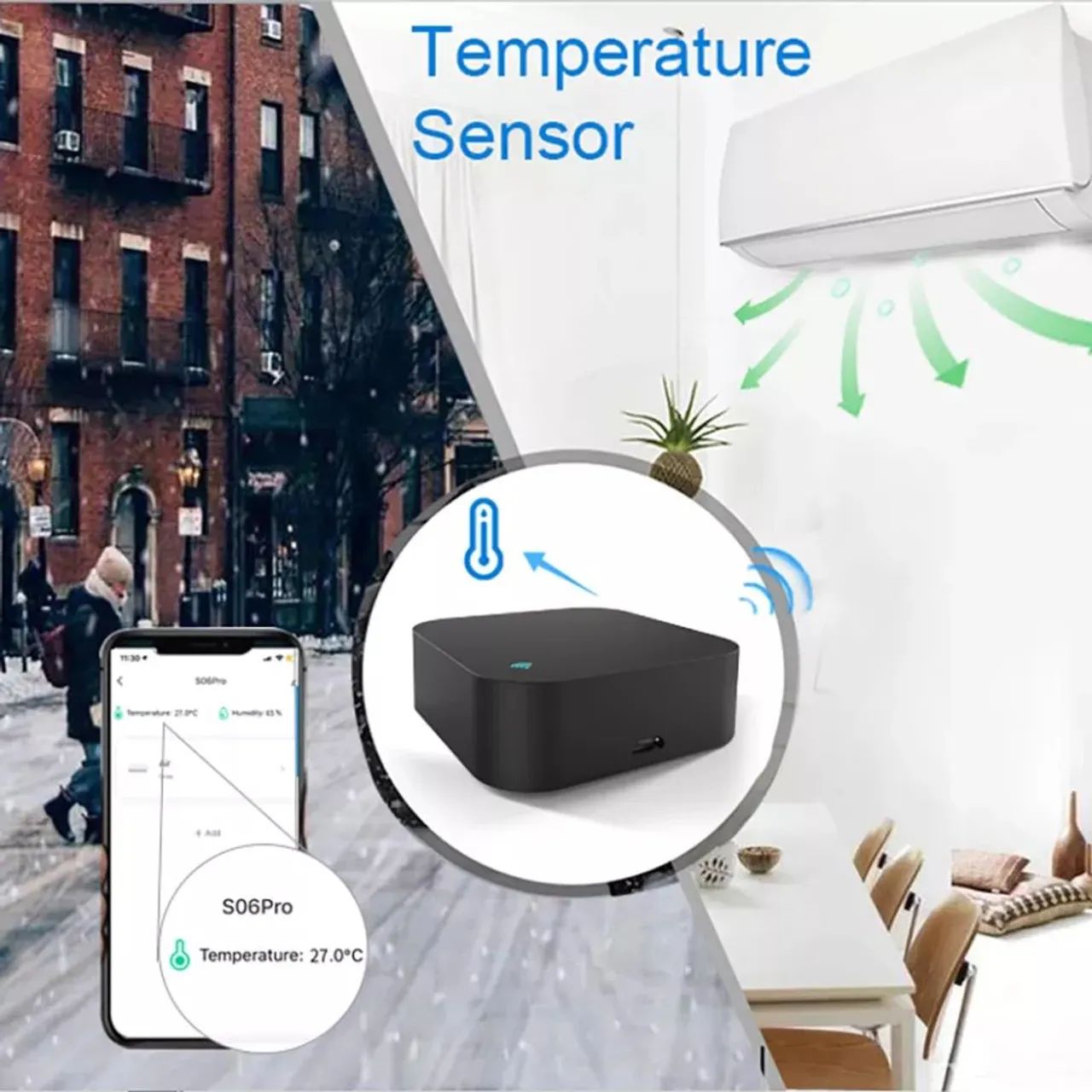 Controle Remoto Inteligente IR com Sensor de Temperatura e Umidade - Foto 4